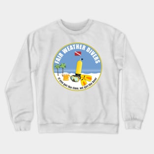 Fair Weather Divers Crewneck Sweatshirt